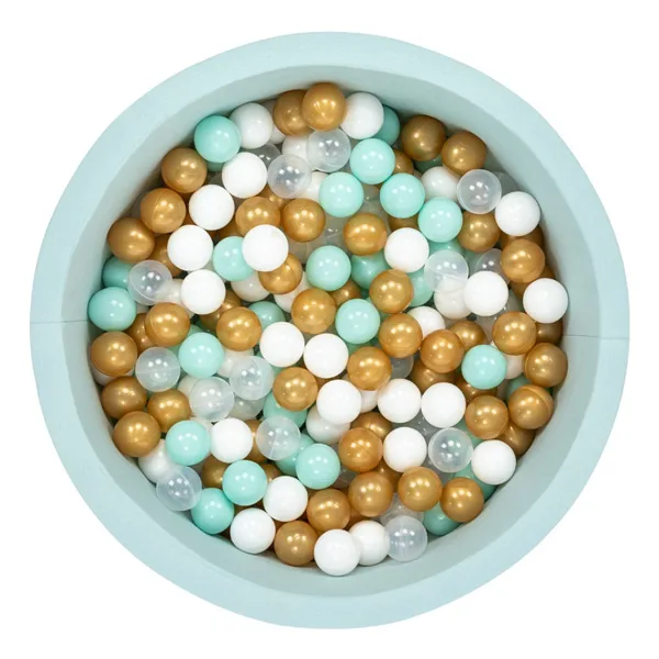 Wellgro Bubble Pop Mint Top Havuzu-Mint/Beyaz/Şeffaf/Gold