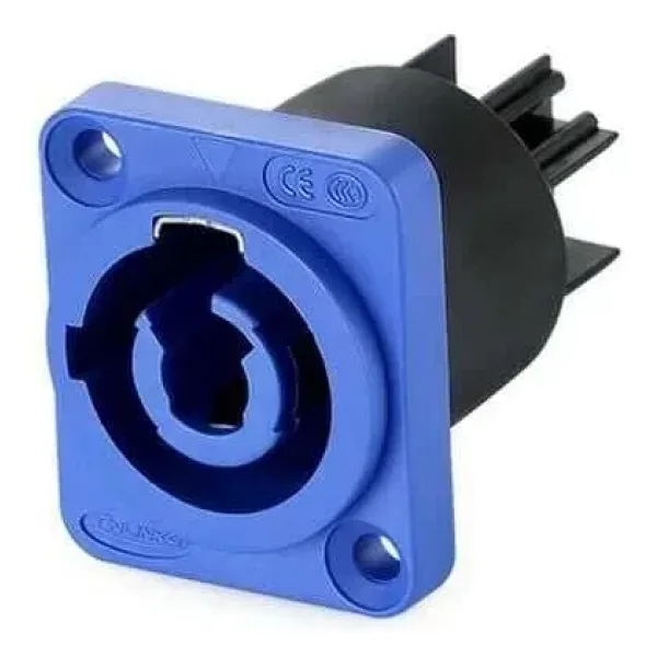 YF-24-J03SX-01-001 3-Pin Şase Tip Powercon Konnektör - Dişi