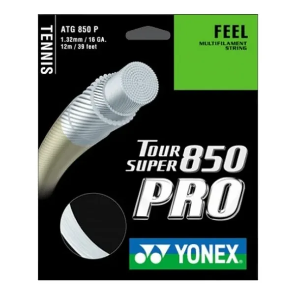 YONEX TOUR SUPER 850 PRO 1.32 12m Tenis Kordajı MULTIFILAMENT