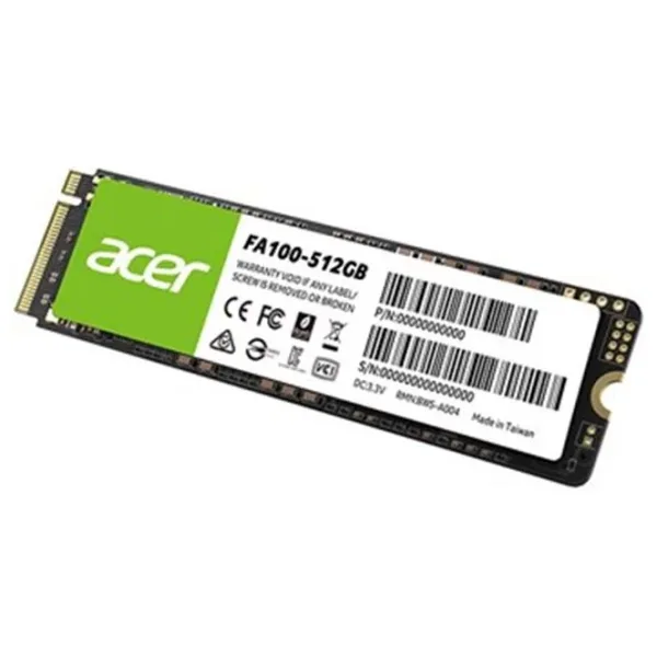 Acer FA100 BL.9BWWA.119 PCI-Express 3.0 512 GB M.2 SSD