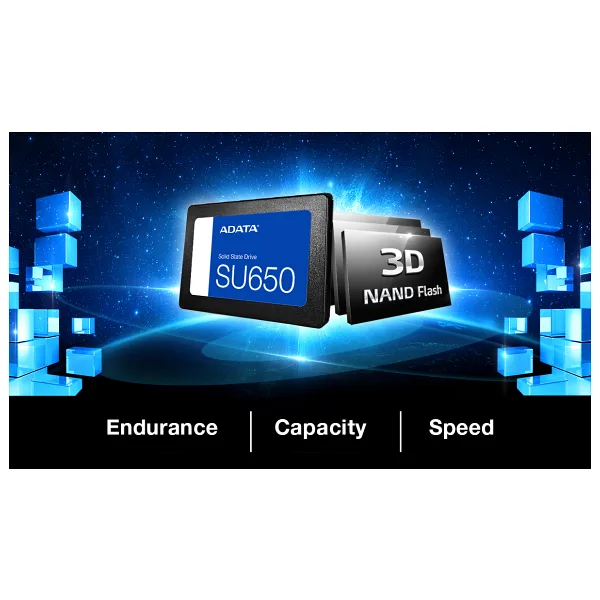 Adata SU650 960GB 520/450MB/s SATA 3.0 SSD ASU650SS-960GT-R