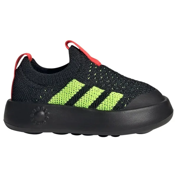 Adidas Bubblecomfy JP9306 Siyah-Yeşil Bebek Spor Ayakkabı