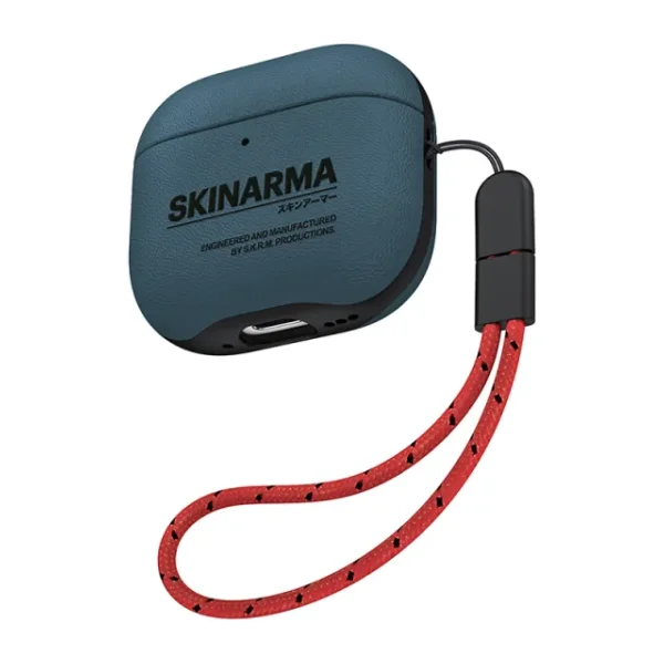 AirPods Uyumlu 4 Kılıf Skinarma Pu Deri Tasarım Spunk Kılıf