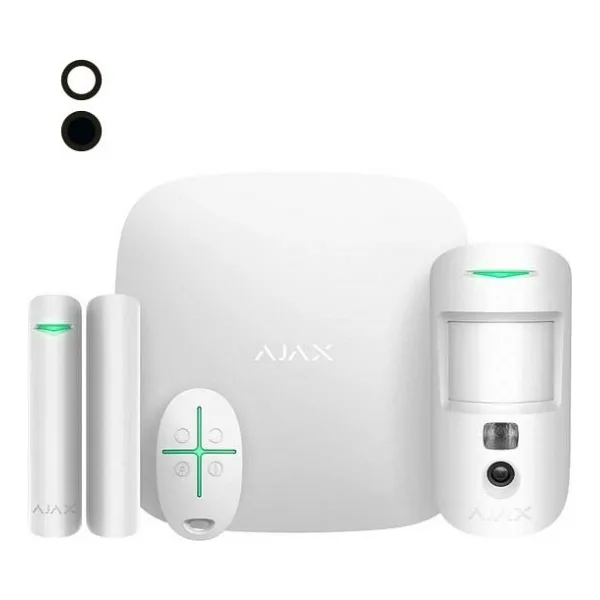 Ajax StarterKit Cam Akıllı Güvenlik Sistemi Beyaz