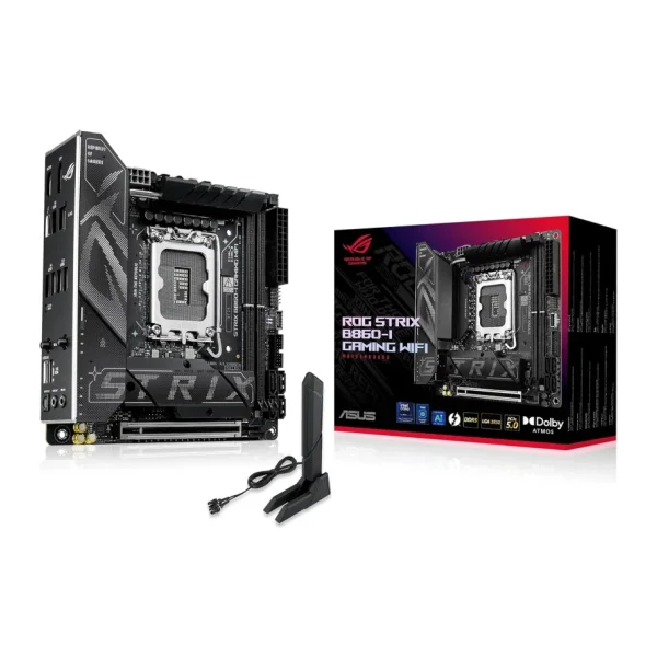 Asus ROG Strix B860-I Gaming Wi-Fi Intel LGA1851 DDR5 Mini ITX Anakart