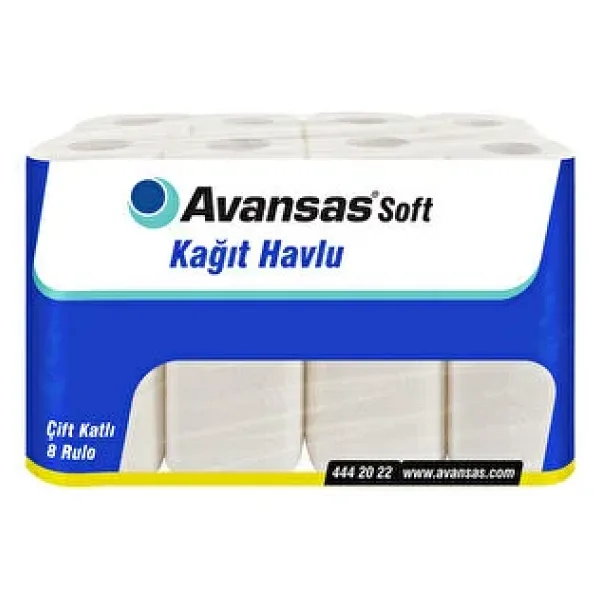 Avansas Soft 8'li Kağıt Havlu