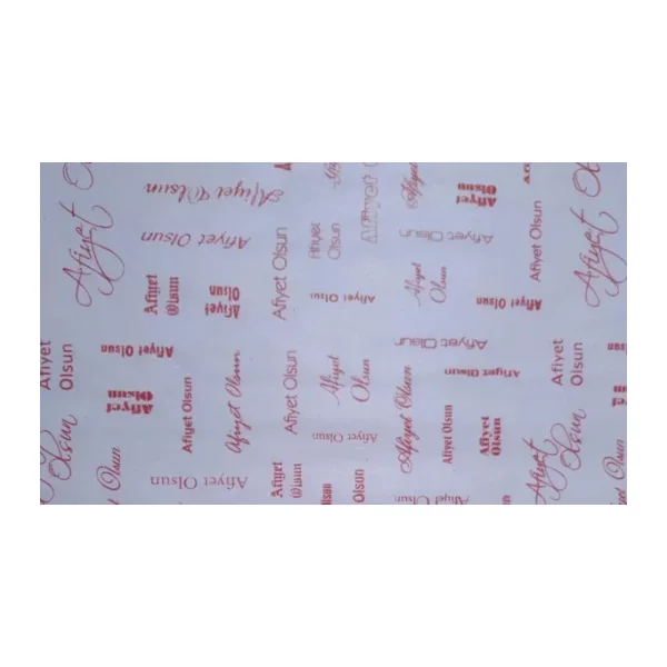 Baskılı Paket Kağıdı 40x60 cm. 1 Kg.