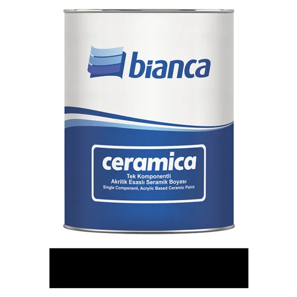Bianca Ceramica 2.5 lt Siyah Seramik Boyası