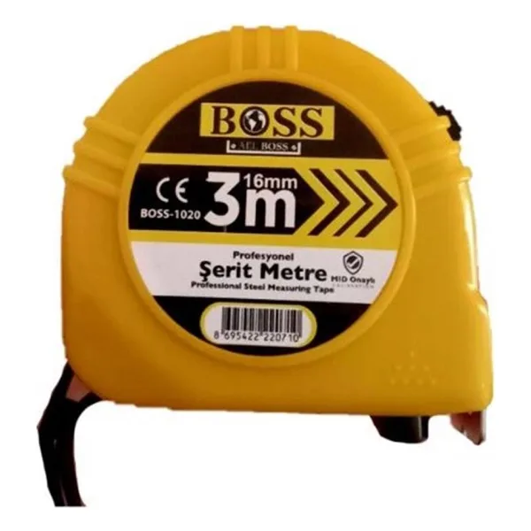Boss Şerit Metre 16mm 3 metre