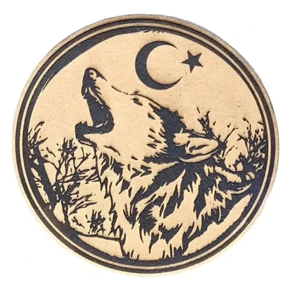 BOZKURT ORMAN Deri PEÇ - Arma - Askeri Patch