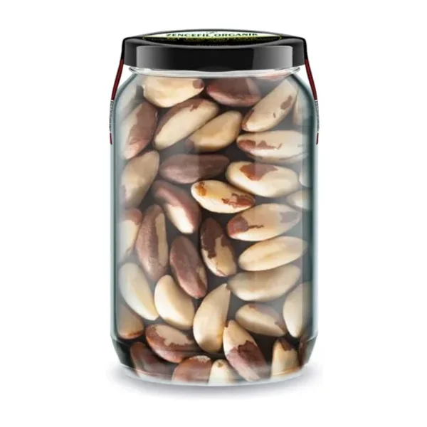 Brezilya Cevizi İçi Bi Kavanoz 660 Cc. Cam Kavanozda Saf Katkısız Brazil Nuts Brezilya Bademi