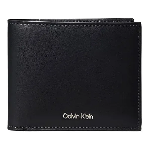 Calvin Klein Erkek Raised Bill Fold Cüzdan,Siyah Standart