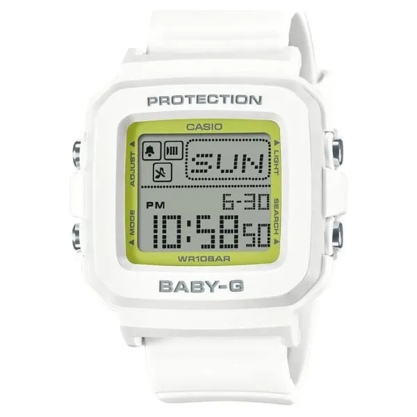 Casio Baby-G Plus BGD-10K-7DR Beyaz Kadın Kol Saati