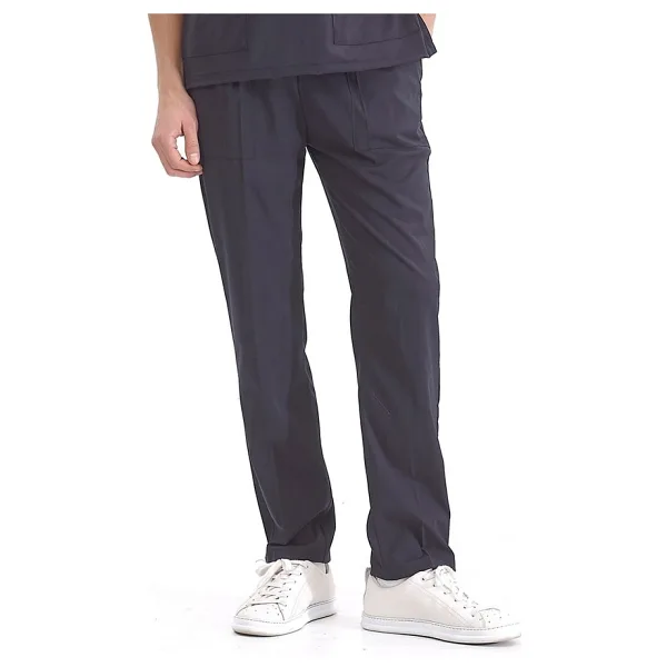 Çizgi Medikal Lacivert Lüks Likralı Tek Alt Pantolon - 2XL