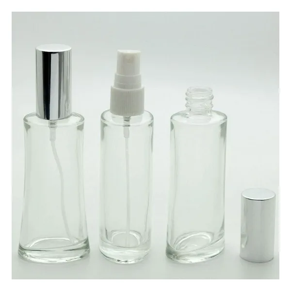 D&B Yol Boş Parfüm Şişesi 100 Ml (3 Adet) Gri Kapak Plastik Valf Eyfel (Tekrar Doldurulabilir) Boş Şişe