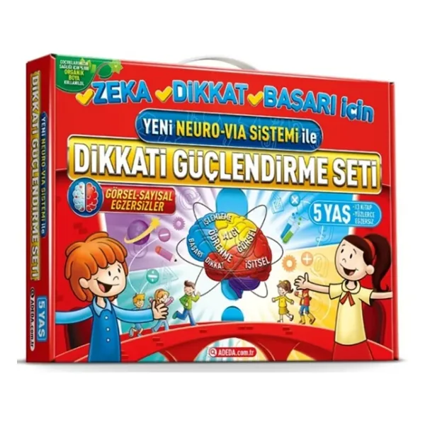 Dikkati Güçlendirme Seti - Anasınıfı - 5 Yaş