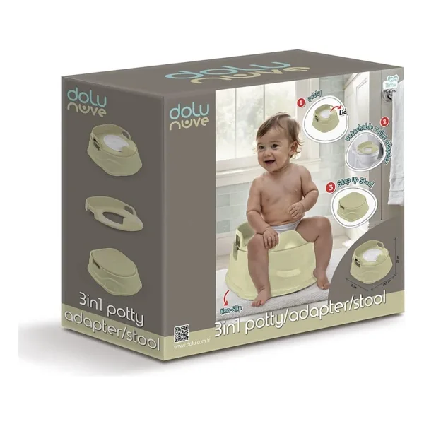 Dolu Nuve 7183 Lazımlık Adaptör ve Basamak
