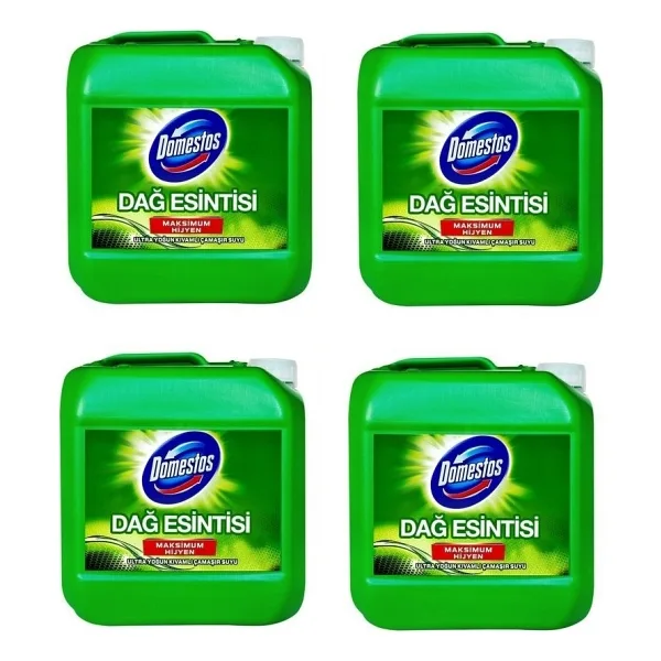 Domestos Çamaşır Suyu Dağ Esintisi 3.5 kg X 4' lü - 3,5 kg