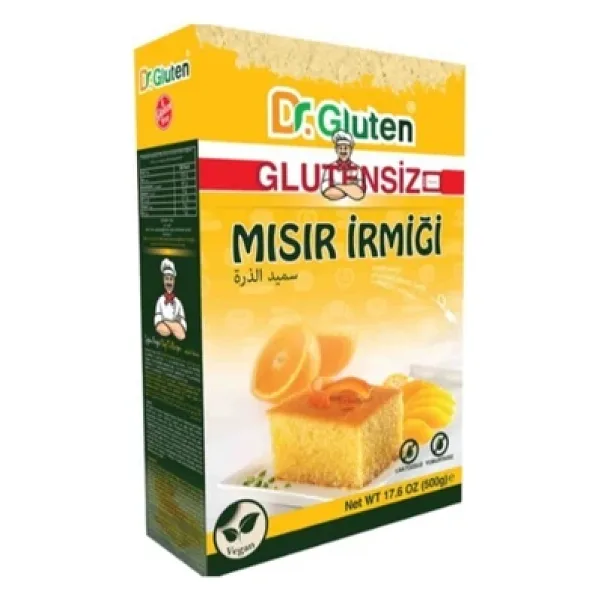 Dr. Gluten Glutensiz Mısır İrmiği 500 gr