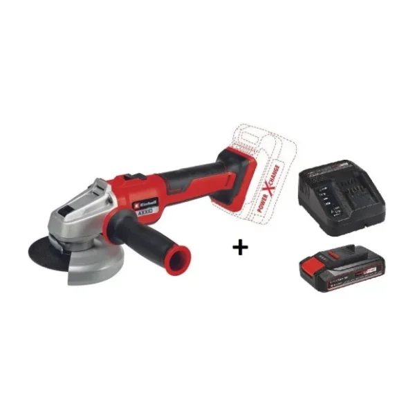Einhell Axxio 18/115 Q Tek Akülü 2.5 Ah Taşlama Makinesi