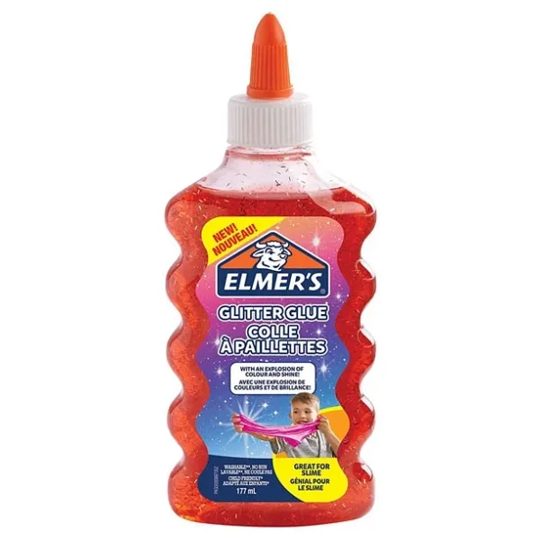 Elmer's Simli Yapıştırıcı 177 ml Kırmızı
