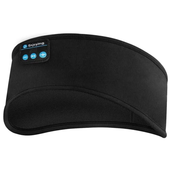 enjoyit Bluetooth Uyku Kulaklıklar Spor Bandı Ince Yumuşak Elastik Rahat Kablosuz Müzik Kulaklık Göz Maskesi
