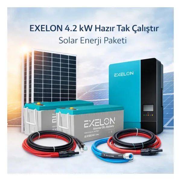 Exelon 4.2 Kw Hazır Solar Enerji Paketi