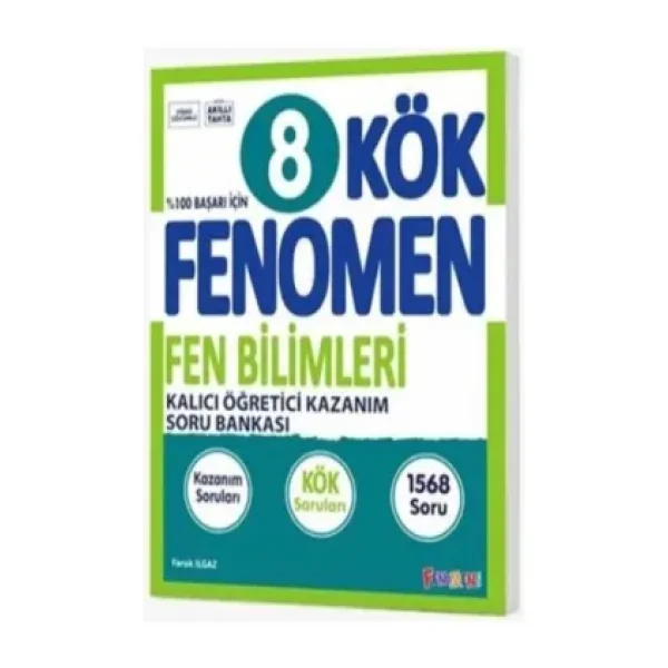 Fenomen Okul Yayınları 8. Sınıf KÖK Fen Bilimleri Soru Bankası