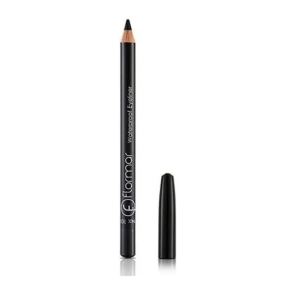 Flormar Mat Bitişli Waterproof 101 Black Ice Göz Kalemi