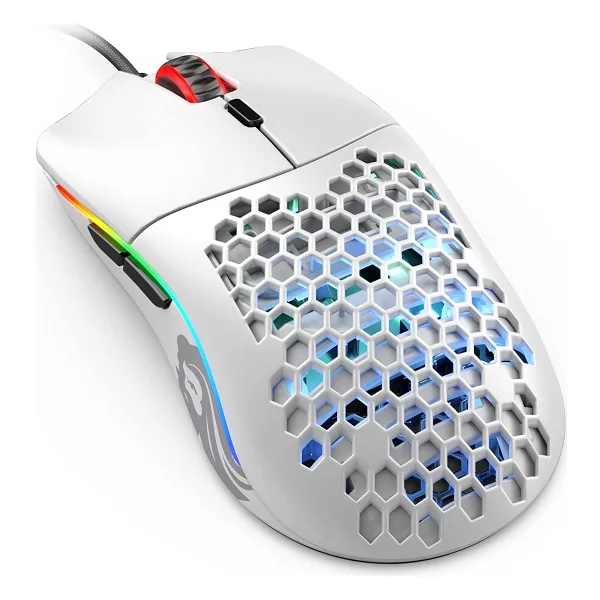 Glorious Model O- Minus GOM-WHITE Mat Beyaz RGB Optik Kablolu Oyuncu Mouse