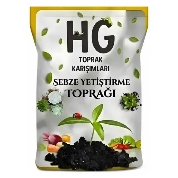 Hastürk Gübre Organik Sebze Yetiştirme Toprağı 5 Lt
