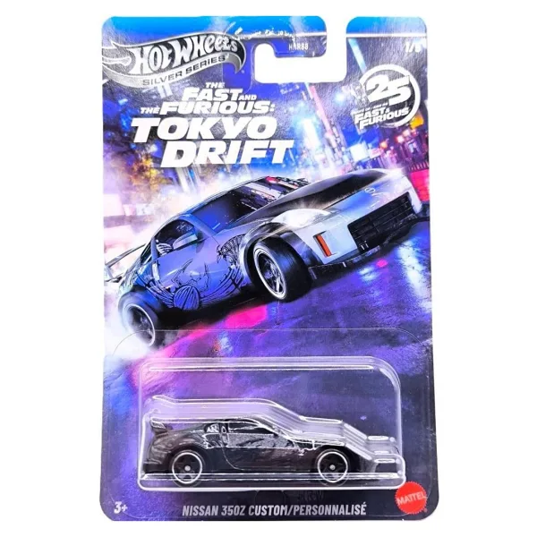 Hot Wheels Silver Series Fast and Furious Tokyo Drift Nissan 350Z Custom HNR88-JKX05