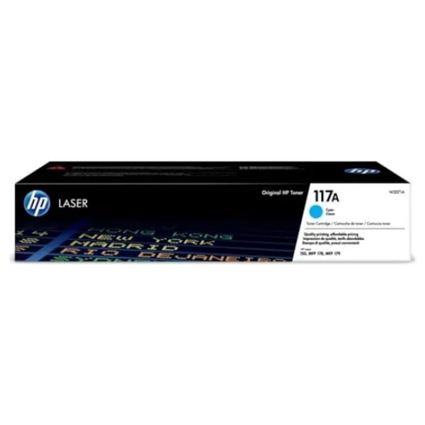 HP 117A W2071A Mavi Toner