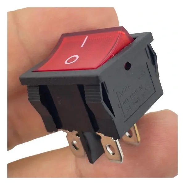 IC-126 Orta Boy Işıklı Anahtar On-Off 4P