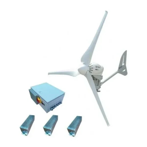 İsta Breeze Set Heli 4.0 Kw 48 V Rüzgar Türbini + Wind Pro Şarj Kontrol Cihazı