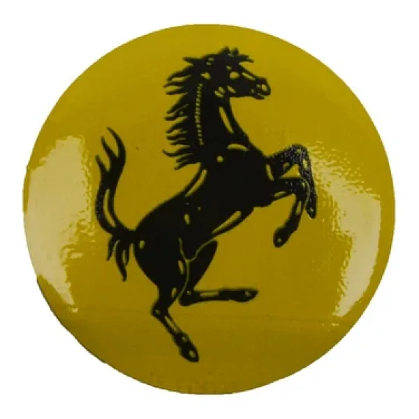 Jant Göbek Arma Ferrari Sticker 4'lü Set
