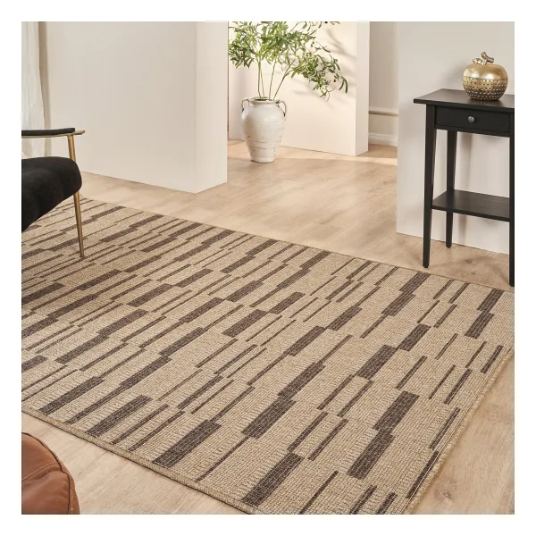 Kaşmir Halı Kilim Jüt Ravon Brown 160x230 cm