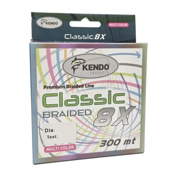 Kendo Classic 8X 300 m 0.20 mm 12 kg Multicolor İp Misina