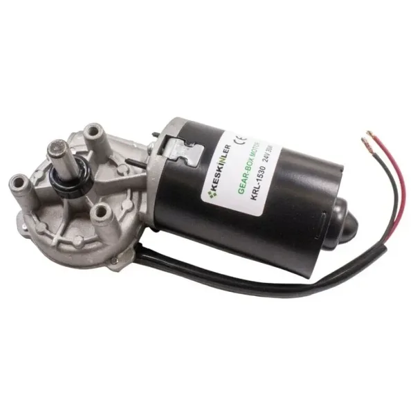 KRL-1530 24V DC 55 RPM Sol Cam Silecek Motoru