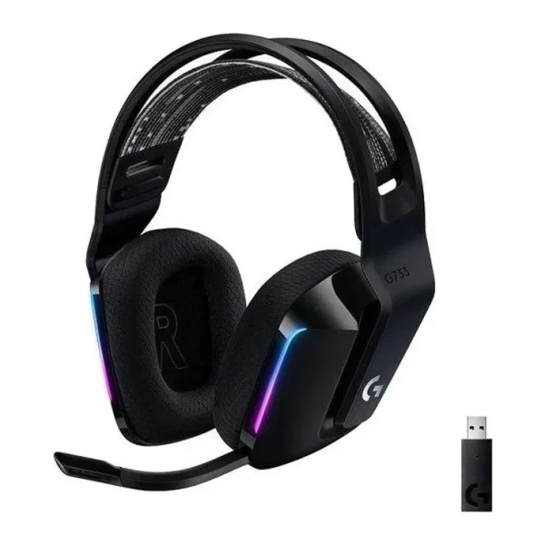 LOGITECH G G733 Lightspeed RGB Kablosuz 7.1 Surround Ses Oyuncu Kulaklığı - Siyah