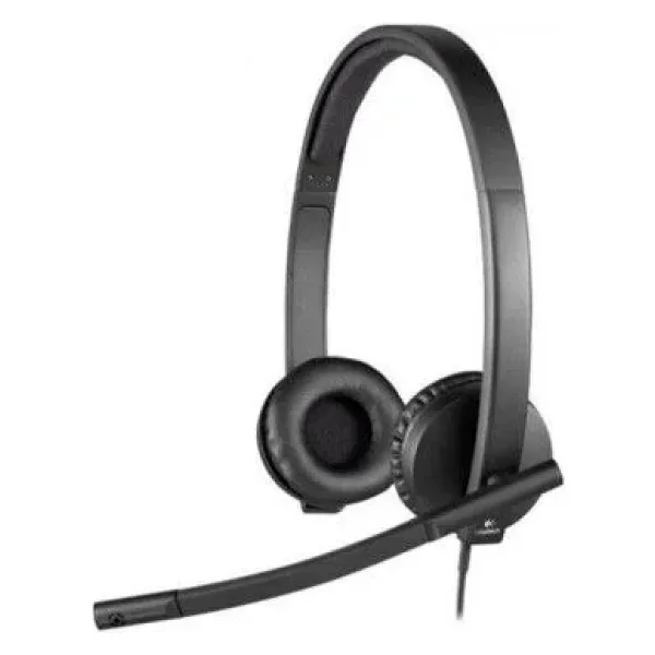 LOGITECH H570E STEREO 981-001431 SİYAH TYPE-C / SİYAH MIKROFONLU KULAKLIK