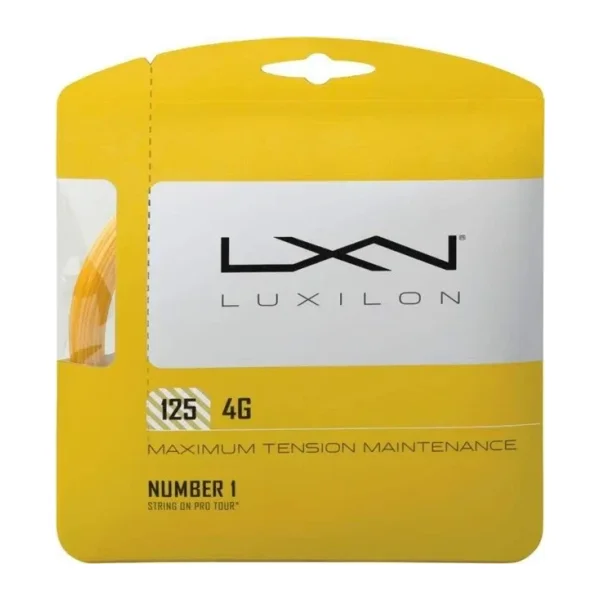Luxilon 4G 1.25 Altın Sarısı Tekli Kordaj