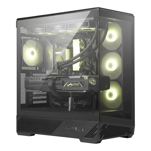MSI MAG Pano 130R PZ ARGB Fanlı Siyah ATX Oyuncu Kasası