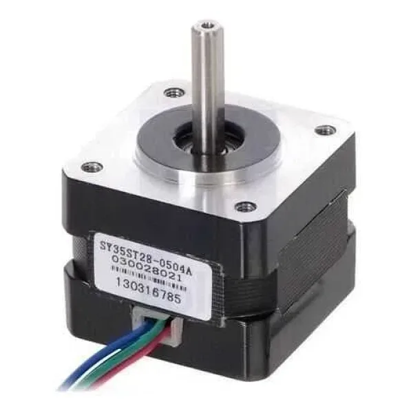NEMA 14 Bipolar. 200 Adım. 35×28mm. 10V Step Motor - SY35ST28-0504A