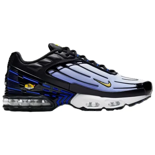 Nike Air Max Plus 3 Unisex Sneaker Black Günlük Spor Ayakkabı Siyah Mavi