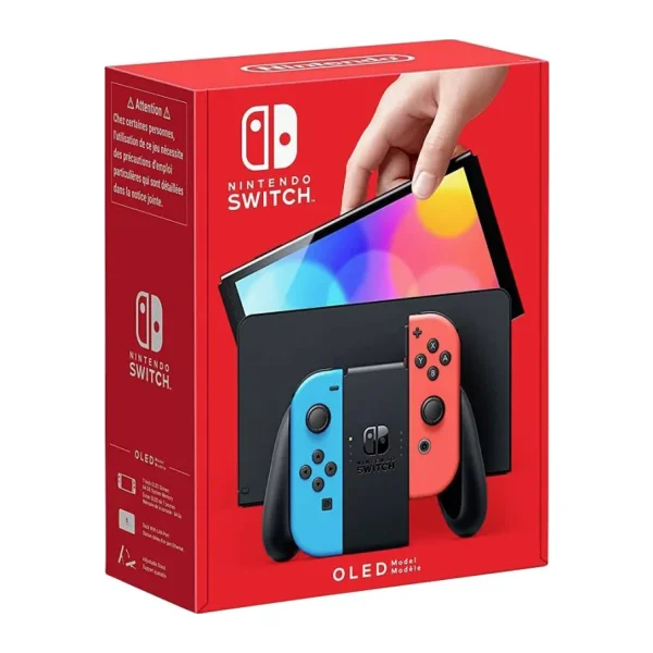 Nintendo Switch OLED Neon Red Blue Oyun Konsolu