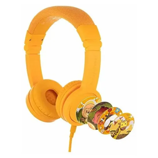 Onanoff BuddyPhones Explore+ Sarı Kablolu Kulak Üstü Kulaklık