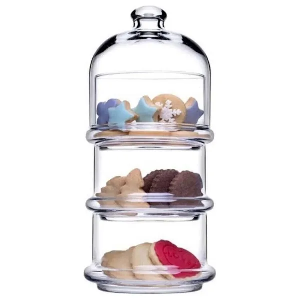 Paşabahçe Villa Patisserie 96815 3 Katlı Kurabiyelik