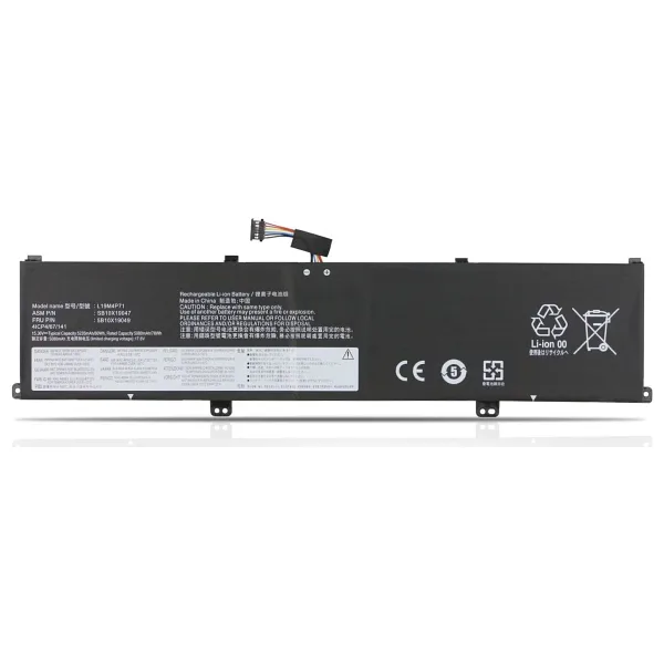 RETRO Lenovo ThinkPad P1 Gen3, L19M4P71 Notebook Bataryası