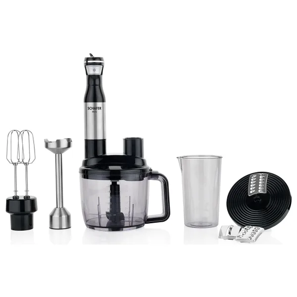 Schafer Mixfy 1800 W Siyah Multi Blender Seti